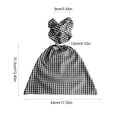 thumbnail image 4 of AuroraX Porch Goose Summer Outfit 17-19 In Porch Goose Clothes Set 23" Checked Dress Front Porch Goose 23 inch Clothing Fall Summer Seasonal Decor, 4 of 6