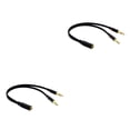 thumbnail image 1 of Adaptador de auriculares Inteprter 3.5mm Y Splitter 2 Jack a 1, 1 of 6