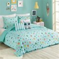 thumbnail image 1 of Urban Playground A069017BLEAS Raining Pom Pom Comforter Set, Blue - Twin Size - 4 Piece, 1 of 1