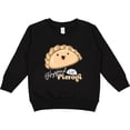 thumbnail image 2 of Inktastic Happiest Lil' Pierogi Toddler Sweatshirt, 2 of 4