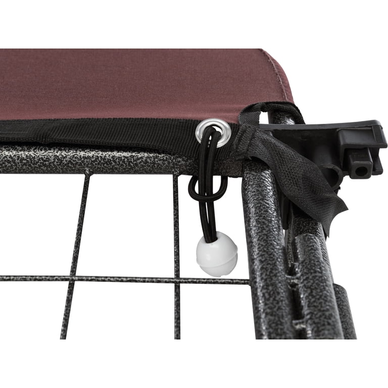 TRIXIE Deluxe XXL Expandable Metal Dog Kennel with Cover, 8x4