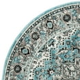 thumbnail image 4 of SAFAVIEH Skyler Boniface Floral Area Rug, Blue/Ivory, 7' x 7' Round, 4 of 6