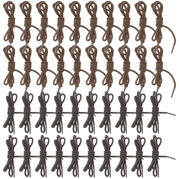 FUTUREORYY Shoelaces for Sneakers Round 10 Pairs 39.4in Length