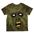 thumbnail image 2 of Halloween Dirty Ugly Zombie Face All Over Toddler T Shirt Multi 6T, 2 of 2
