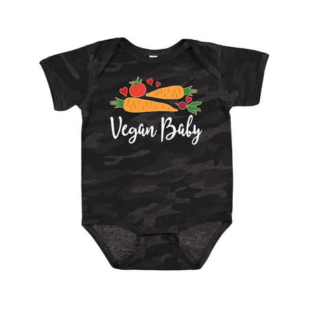 

Inktastic Vegan Baby Vegetarian Boys or Girls Baby Bodysuit
