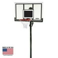 thumbnail image 3 of Lifetime 71525 Height Adjustable In Ground Basketball System, 54 Inch Shatterproof Backboard, 3 of 5