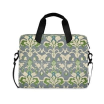 FORMRS 16" Laptop Sleeve Bag Carrying Case with Handle Travel Shoulder Briefcase, Beige Floral