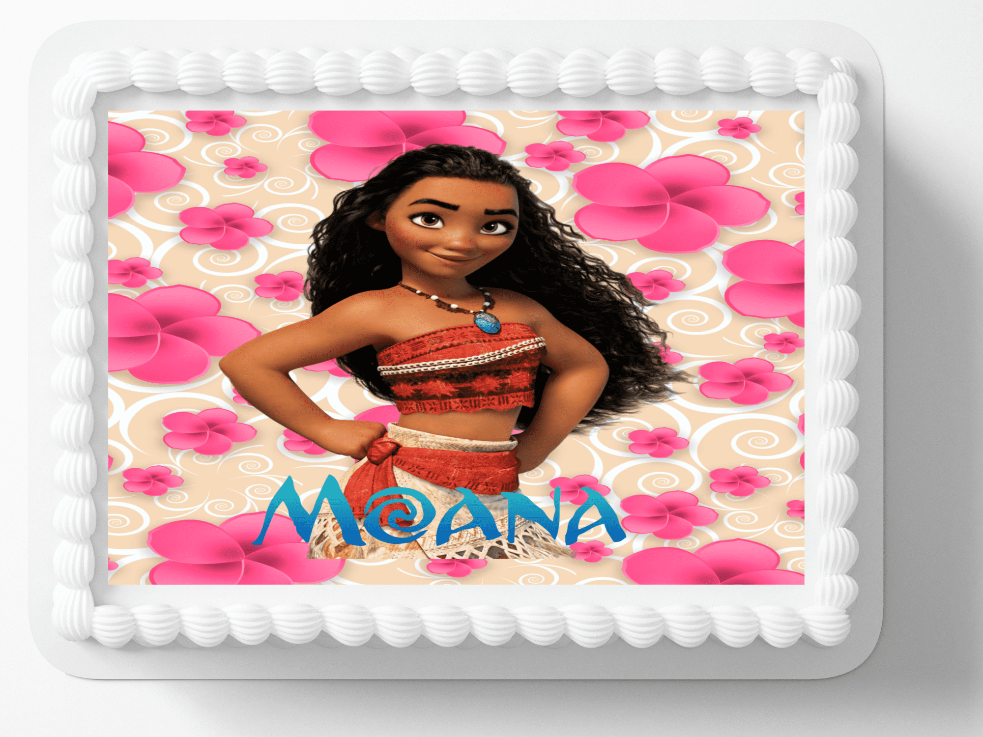 Moana We Know the Way Edible Cake Topper Image – A Birthday Place