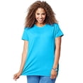 thumbnail image 4 of Hanes Just My Size Women’s Cotton Crewneck T-Shirt (Plus Size), Sizes 1X-5X, 4 of 13