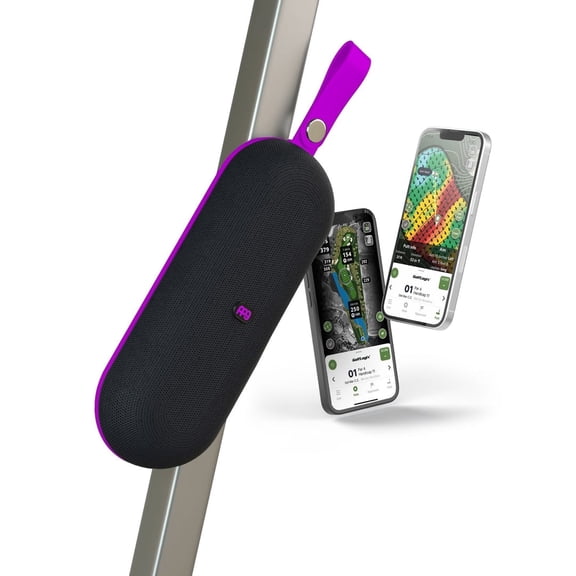 PPG A2SLIM Magnetic Golf Speaker with GPS Announcemnts Powered by GolfLogix