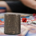 thumbnail image 6 of Drinking Glass Entertainment Dice Cup Bar Dice Holder Dice Game Accessories For Bar And Decorations,Bronze Kitchen Glass&Bottle, 6 of 9