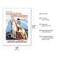 thumbnail image 2 of Napoléon Bonaparte - Directed by Abel Gance - Vintage French Film Movie Poster by René Péron c.1927 - Fine Art Matte Paper Print (Unframed) 18x24in, 2 of 4
