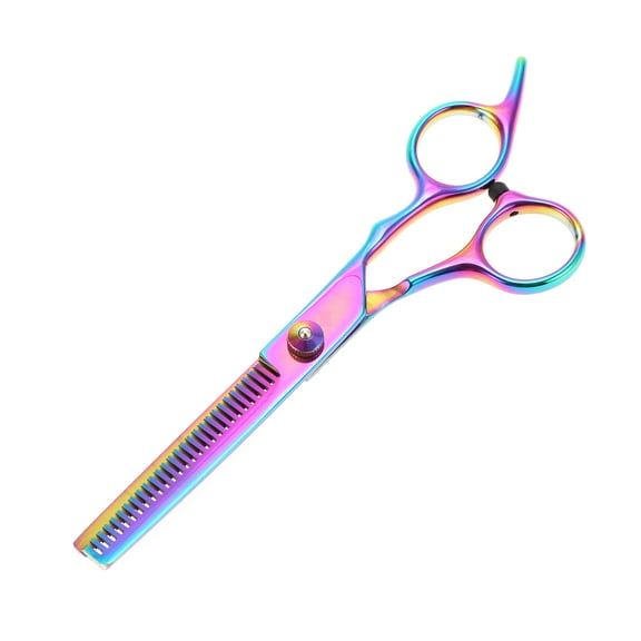Unique Bargains 1 Pc Dog Grooming Scissors for Pets Shop 5.5 Inches Assorted Color Stainless Steel