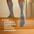 thumbnail image 2 of Socks with Grippers for Women and Men, Hospital Socks with Grip – 3 pairs, 2 of 3