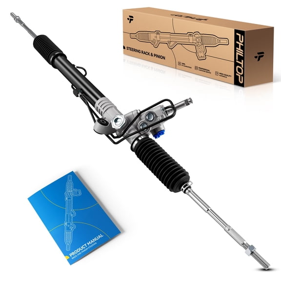 PHILTOP Power Steering Rack and Pinion Compatible with Impreza 2008 2009 2010 2011 2012 2013 2014 2.5T, Hydraulic Rack and Pinion Replace 26-2326