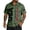 Green, variant on USA 250Th Anniversary Dress Shirt Short Sleeve Button Up Plus Size American Patriotic Shirts for Men 250 Merchandise Light Purple M