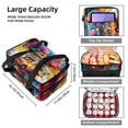 thumbnail image 3 of Vehicle Dual Compartment Insulated Lunch Bag with Large Capacity - 7.1x11.4x16.1 Inches - Handheld Refrigerated Meal Bag, 3 of 6