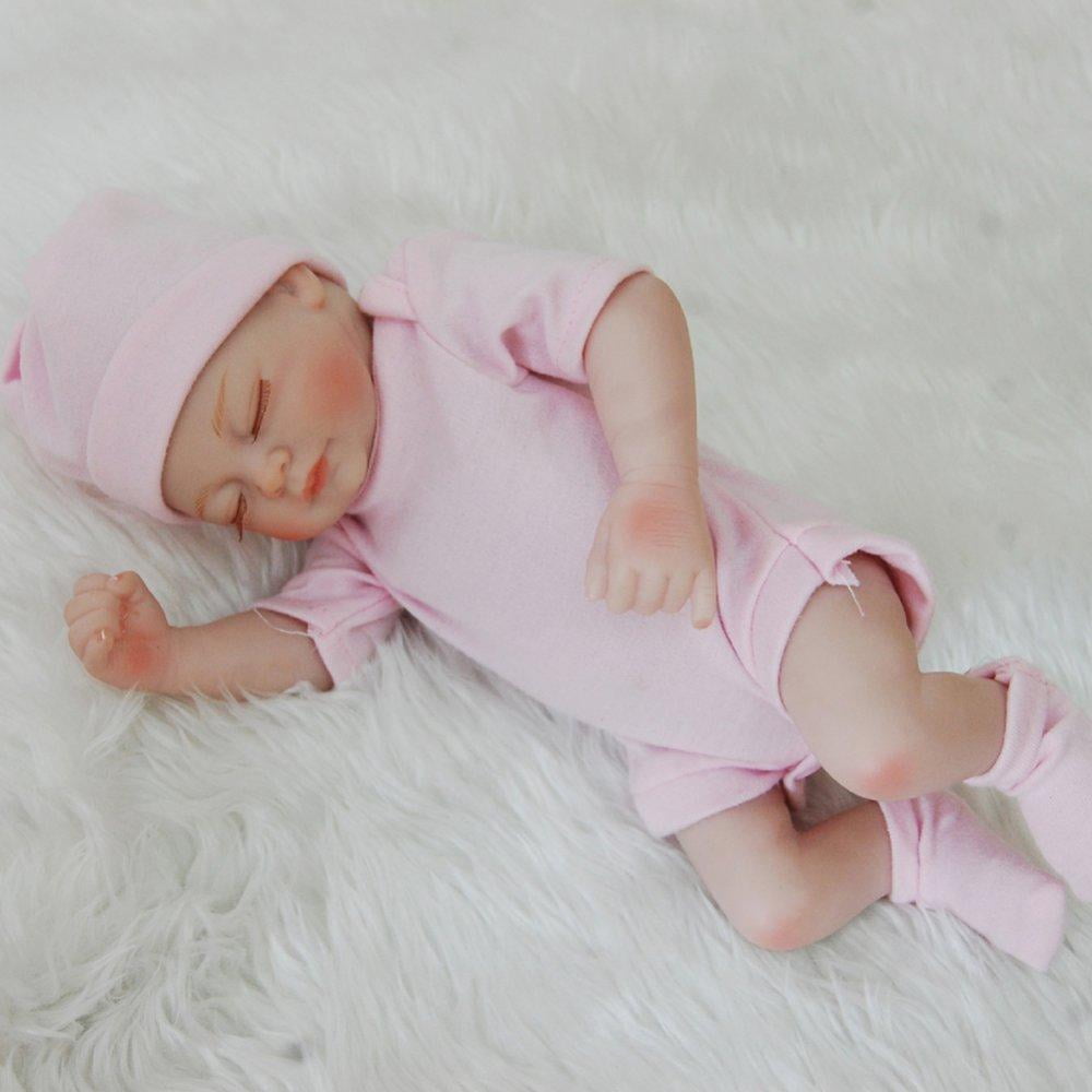 Reborn Baby Dolls, Mini Realistic Lifelike Newborn Full Vinyl Baby Doll,  Open Eyes Newborn Baby Reborn Dolls - Temu United Arab Emirates