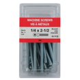 thumbnail image 2 of 50 Pack 1/4"-20 x 2-1/2" Zinc Plated Flat Head Machine Screws, 2 of 2