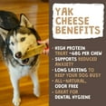 thumbnail image 6 of Mighty Paw Yak Cheese Himalayan Dog Chews, Natural Long Lasting Treats for Dogs (Small, 5 Pack), 6 of 6