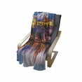 thumbnail image 4 of Travel Soft Flannel Fleece Throw Blanket, Evening in the Prague Czech Republic St.Vitus Historical Architecture, Cozy Plush for Indoor and Outdoor Use, 70" x 90", Multicolor, by Ambesonne, 4 of 6
