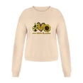 thumbnail image 3 of Hwmodou Women's Hoodie Autumn Winter Graphic Casual Long Sleeve Round Neck Love Printed Loose Top Sweatshirts For Women, 3 of 6