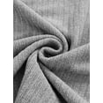 thumbnail image 5 of DYMADE Women Plus Size Roll Neck Solid Color Knitted Thin Sweater, 5 of 6