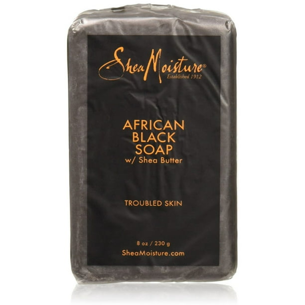 democratische Partij Aubergine redden Shea Moisture African Black Soap With Shea Butter 8 oz (Pack of 3) -  Walmart.com