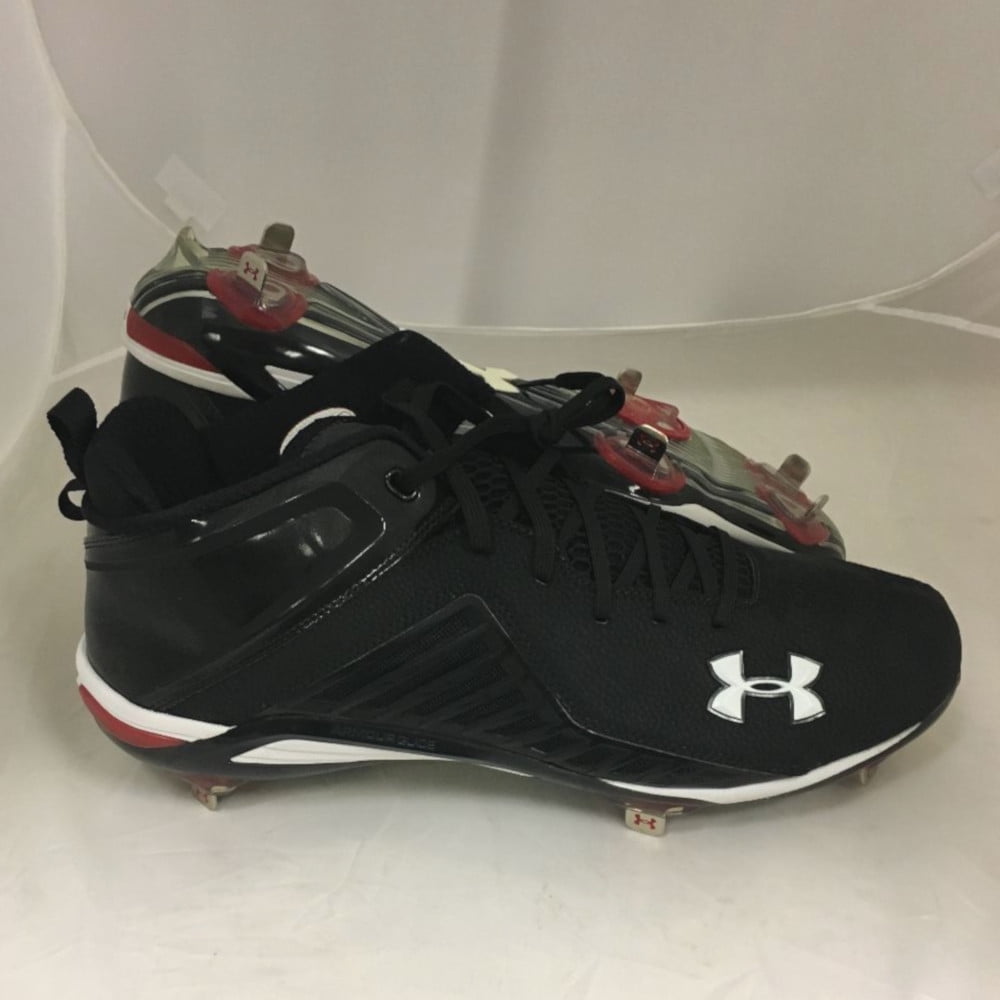under armour men's heater mid st baseball cleats