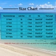 thumbnail image 3 of uublik Girls' Jeans 2-11 Years Kids Girls Casual Baggy Wide Leg Denim Pants Elastic Waist Casual Jeans Elastic Waist Wide Blue, 3 of 5