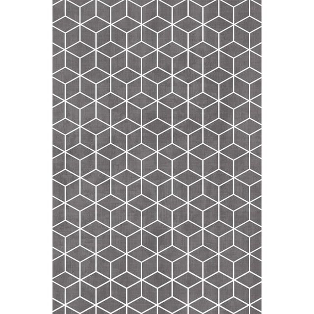 Tapete Decorativo Osmo Grey 160 x 230 cm - Alfombra Grande Saffron Looms
