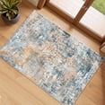 thumbnail image 6 of Roomisland Washable 2x3ft Entryway Rug Indoor, Non Slip Small Area Rug for Kitchen Bathroom Door Mat, Low Pile Floor Carpet with Rubber Backing, Vintage Farmhouse Decor, Easy Clean, 6 of 8