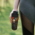 thumbnail image 6 of KLL Vibrant Skull Soldier Pattern 18oz Insulated Water Bottle, Stainless Steel Sports Water Cup Flask with Spout and Handle Lid for Sports Travel Car& School, 6 of 7