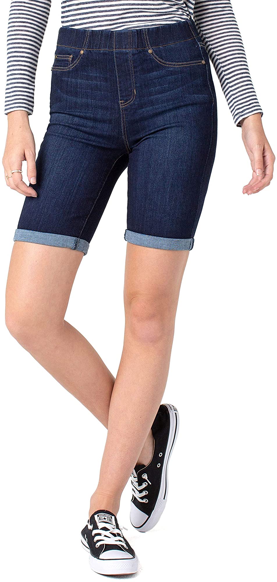 Liverpool Womens Chloe Crop Rolled Cuff 