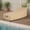 Beige#9B, variant on Garden Accessories 2" THICK FLORAL CHAISE LOUNGE CUSHION IN LEAF COCONUT - WATERPROOF FOLDABLE 2-PART DESIGN - FOR POOLSIDE, PATIO & GARDEN,Outdoor Garden Accessories