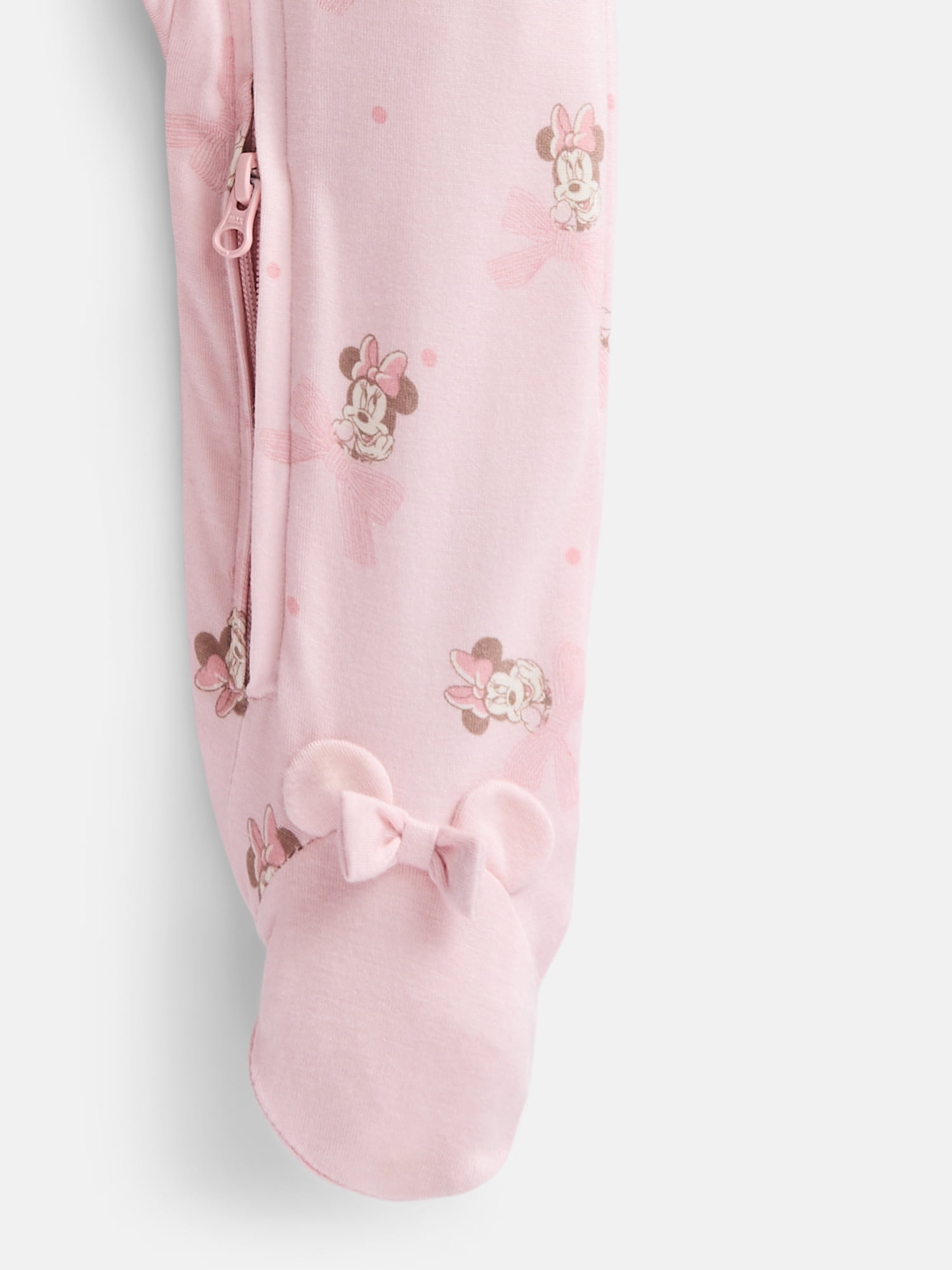 Disney Baby Wishes + Dreams Minnie Mouse Footed Sleep N Play, Sizes Preemie-6/9 Months