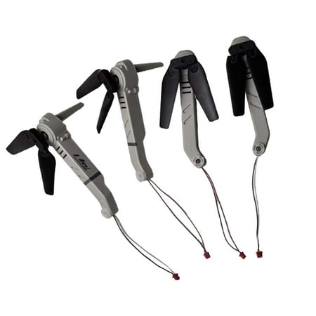 Almencla 4 Pieces Drone Motor Arm Set Part Professional Lightweight Accessories Axis Arms Front and Rear Assembly for E88 Replaces