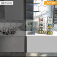 thumbnail image 3 of 2 Sets of 3-Tier Multi-Purpose Bathroom Under Sink Organizers and Storage, Stackable Kitchen Pantry Organization, Vanity Cosmetic Beauty Organizer, Pull Out Medicine Cabinet Organizer with 12 Movable, 3 of 7