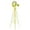 Yellow, variant on WYDK 8FT Ornamental Windmill Backyard Garden Decoration Weather Vane, Heavy Duty Metal Wind Mill w/ 4 Legs Design,Yellow