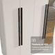 thumbnail image 5 of Ropero Closet Madesa Venus 8 Puertas 216cm Blanco 3, 5 of 5