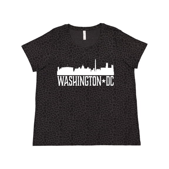 Inktastic Washington DC Skyline Cities Women's Plus Size T-Shirt