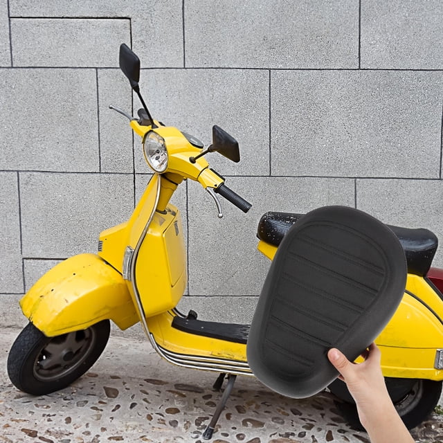 TABLZONE Asiento Reemplazo Para Bicicletas Con Impermeable Y Ajuste De Altura En Negro