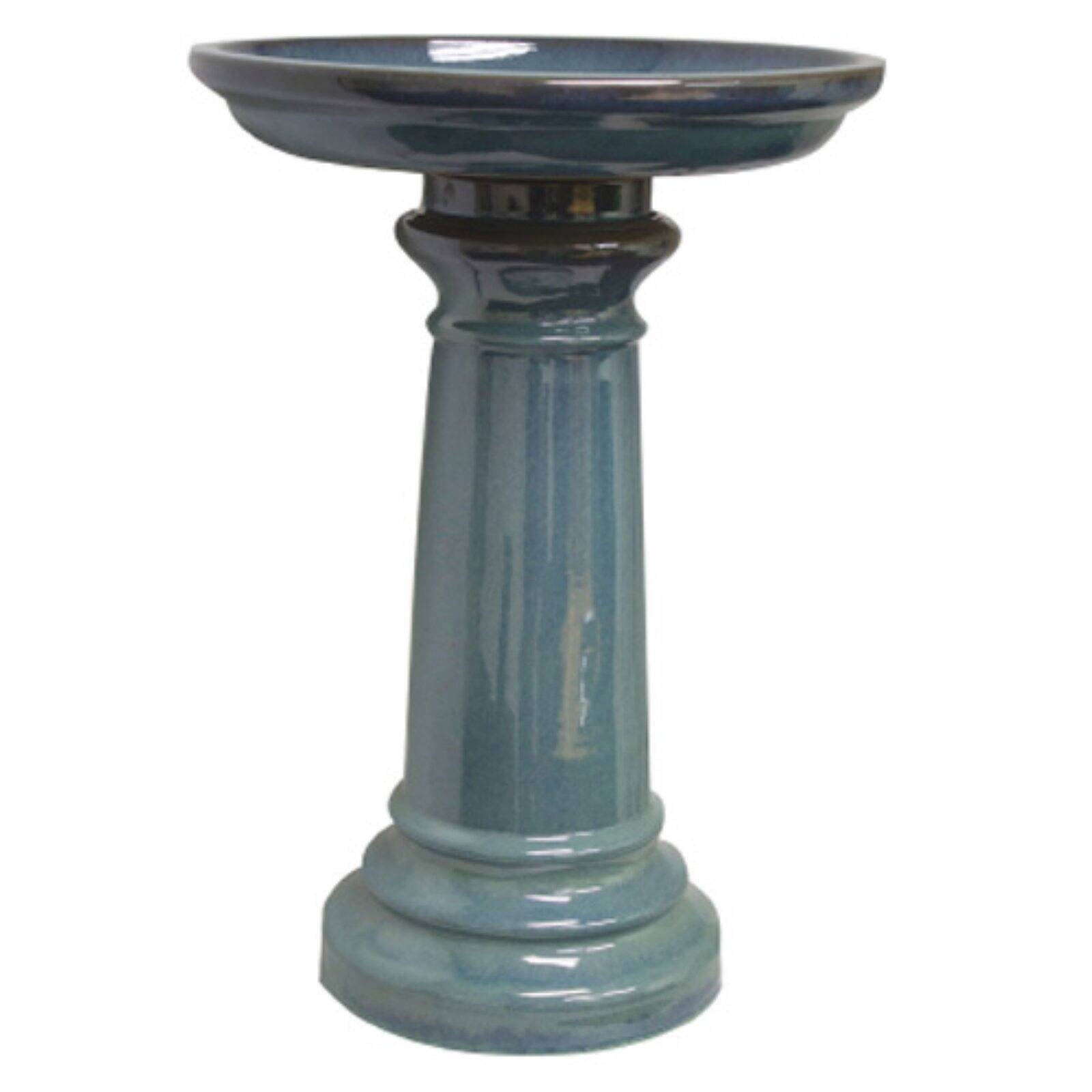 World Source Partners Ceramic Birdbath