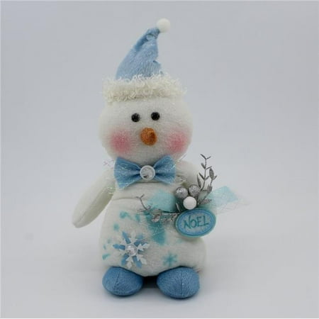 Noel Snowman - Deco4Sale 47625 8 in. Noel Sitting Snowman