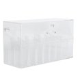thumbnail image 1 of Lipstick Organizers And Storage, Plastic Material Lipstick Holder Organizer Transparent Shell With Flip Cover For Lipsticks Lip Gloss For Makeup Brushes, 1 of 8