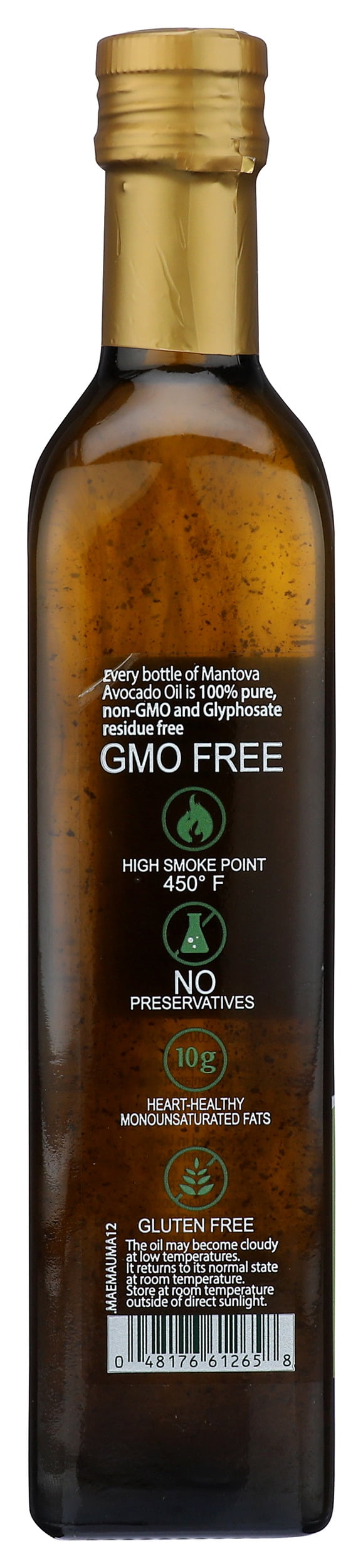 Pack of 6, Mantova Avocado Oil, 17 oz