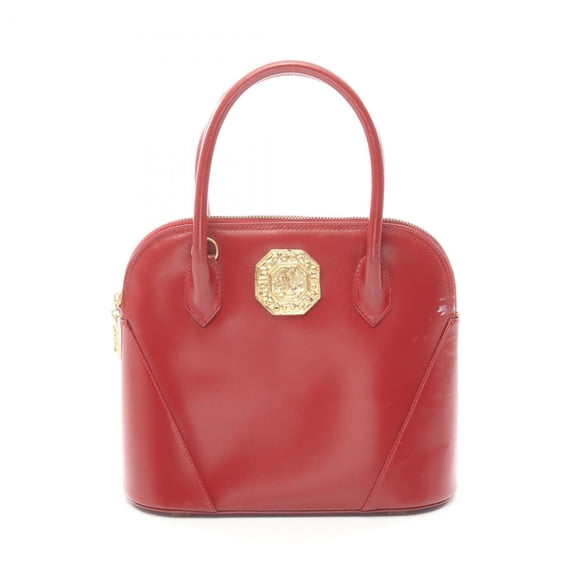 Pre-Owned Yves Saint Laurent handbag, leather, women's, red.