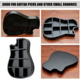 thumbnail image 3 of TFixol Modern Wooden Guitar Pick Storage Box - Compact, Multi-Compartment Design for Picks & Accessories, Black & Wood Finish, Portable Organizer for Musicians, 3 of 7