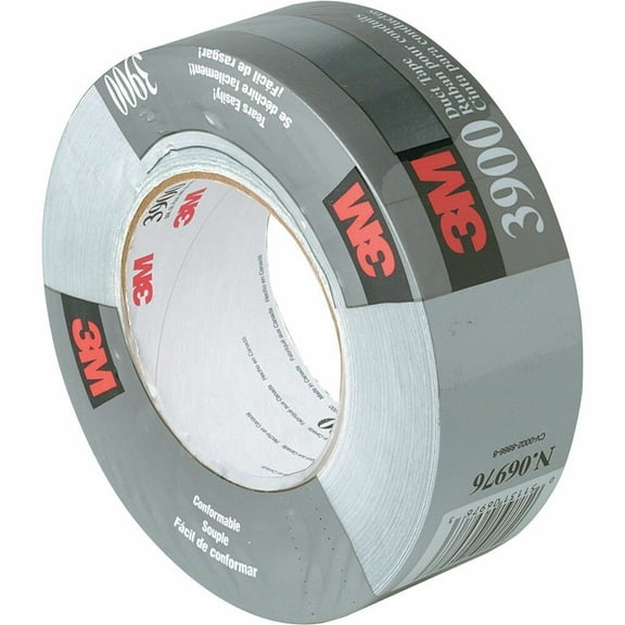3M, MMM3900CT, Multipurpose Utility-Grade Duct Tape, 24 / Carton, Silver