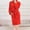 Red, variant on Vetsdori Womens Plush Robes Flannel Long Length Night Gowns Strap Cozy Warm Loungewear Bathrobe for Womens Casual